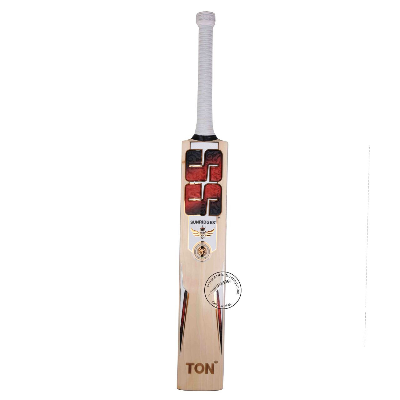 SS GG Smacker Xtreme English Willow Cricket Bat Size SH Back View 69683